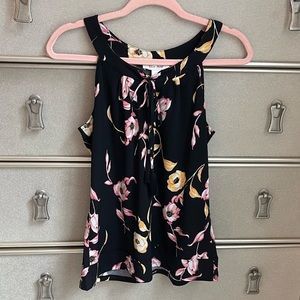 White House Black Market | floral tank size S